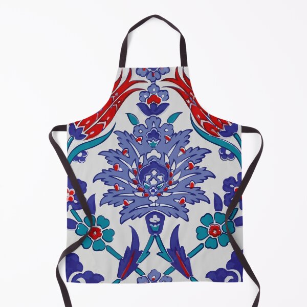 Item preview, Oriental Tile Floral Pattern designed and sold by DeevaValli.