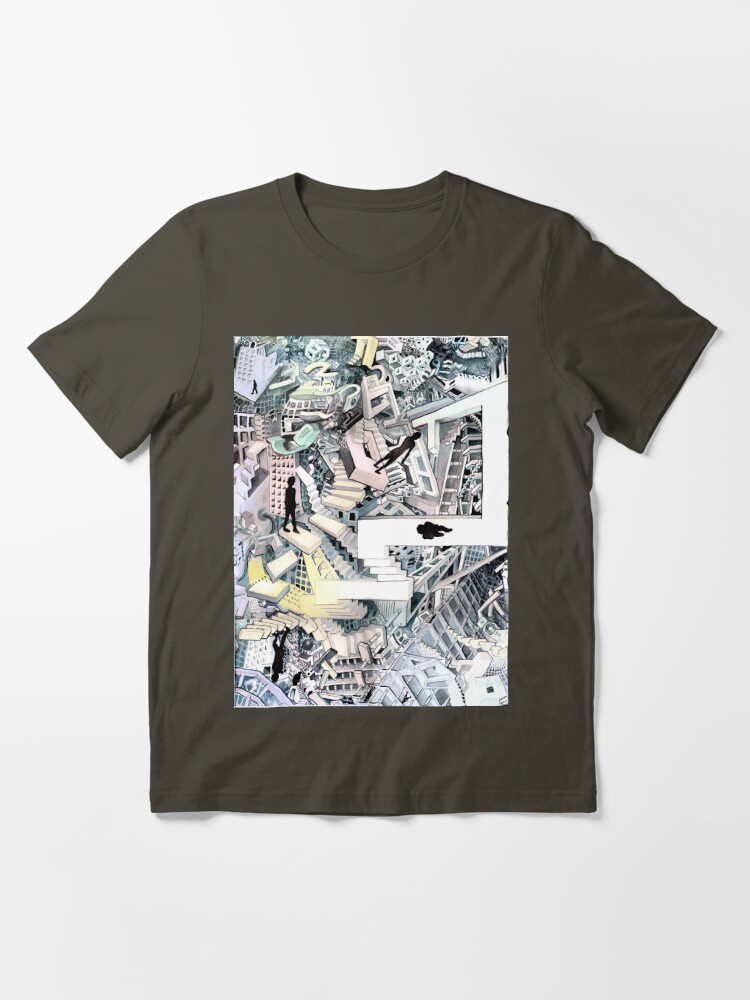 Thumbnail 2 of 7, Essential T-Shirt, Shadow World designed and sold by Davol White.
