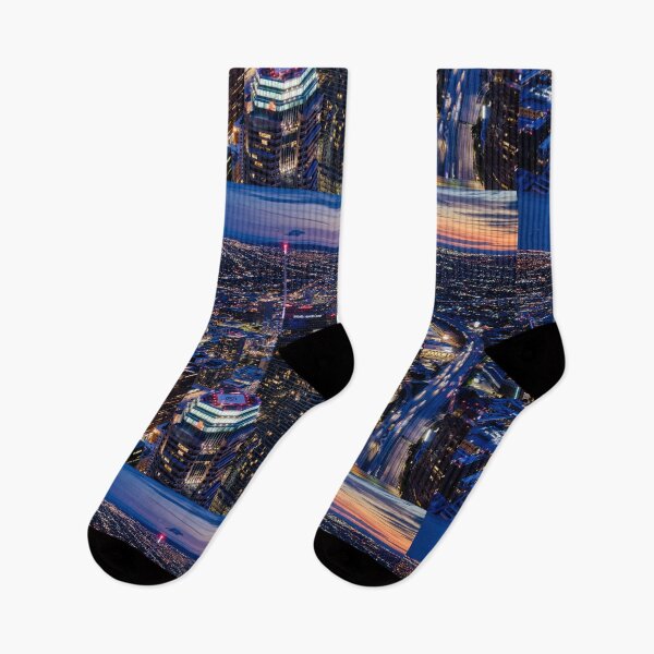 Item preview, Downtown Los Angeles, California, City Lights designed and sold by newburyboutique.