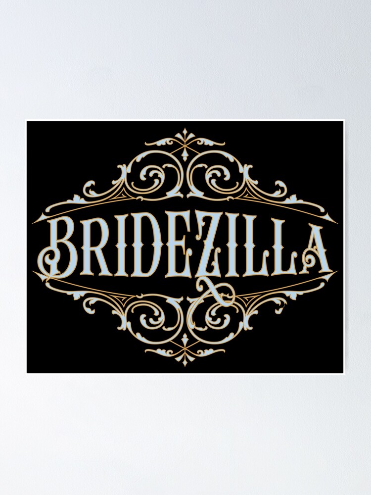 Proudly Bridezilla Funny Bachelorette Party Gift Bride To Be Pun