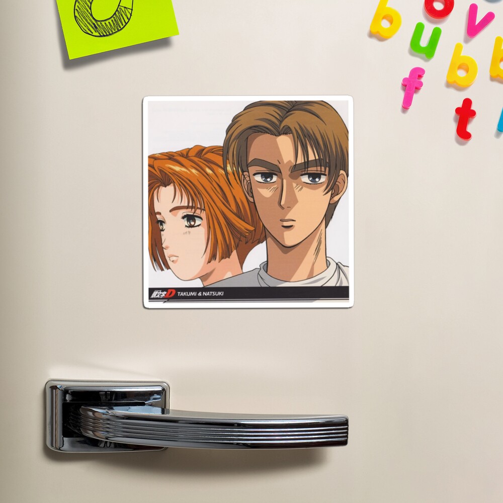 Natsuki & Takumi (Initial D) Sticker for Sale by IHolyBreadI