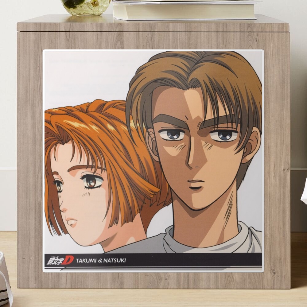 Natsuki & Takumi (Initial D) Sticker for Sale by IHolyBreadI