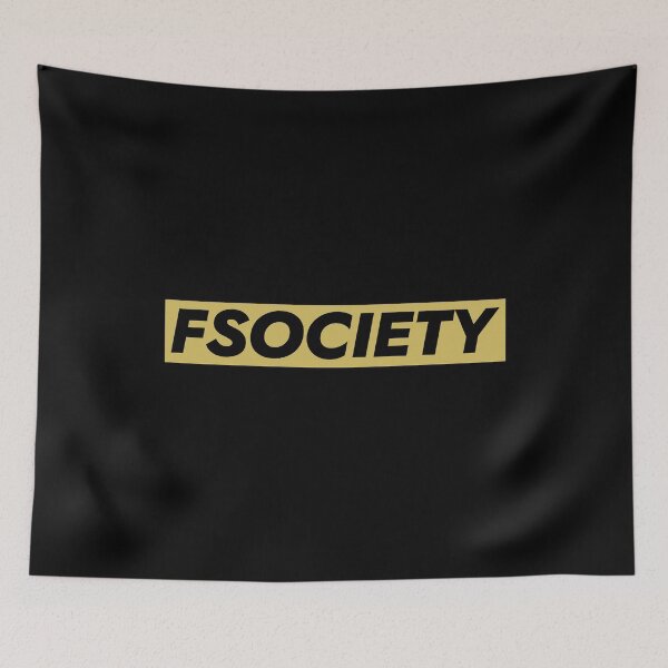 Item preview, FSOCIETY - Banner Mustard designed and sold by Essenti4lgoods.