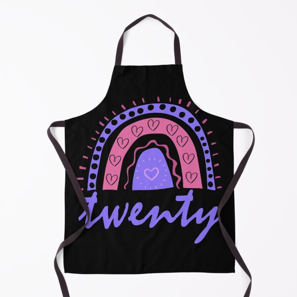 Item preview, Twenty Year Old Twentieth Birthday Cute Fun Doodle Boho Rainbow designed and sold by LadySaltwater.