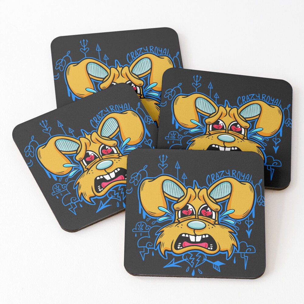 Item preview, Coasters (Set of 4) designed and sold by CrazyRoyal.