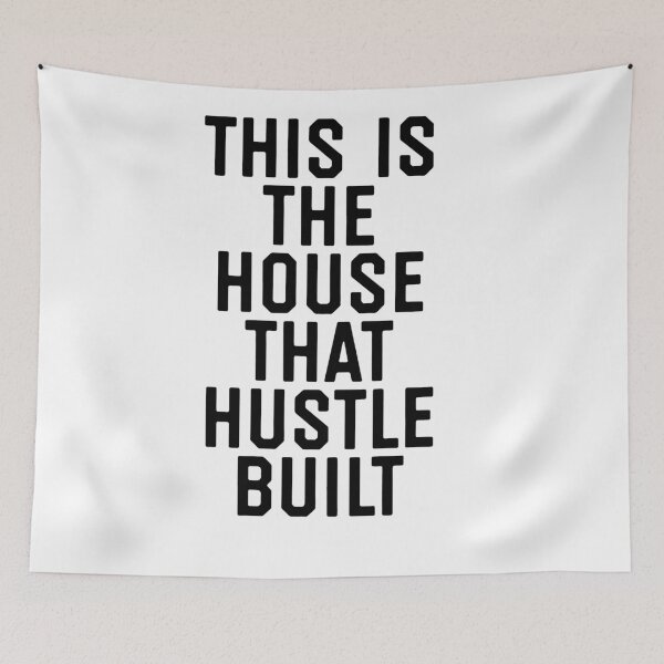Item preview, The House That Hustle Built designed and sold by 25vintageplace.