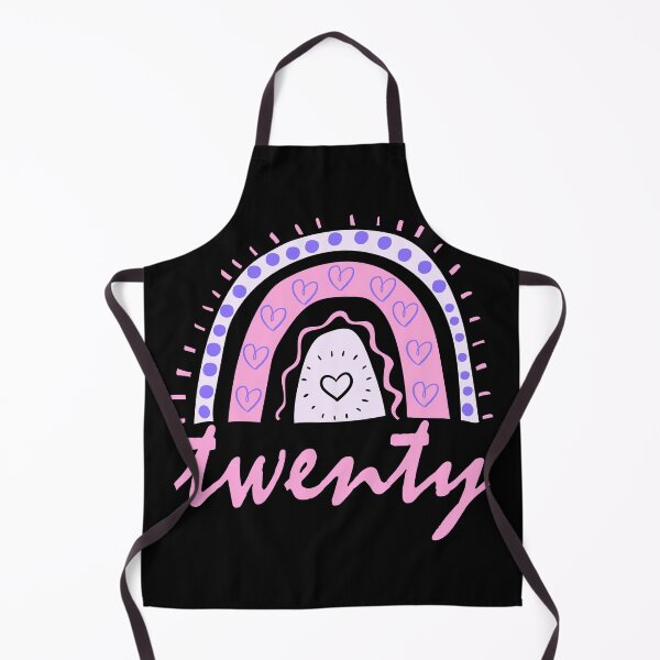 Item preview, Twenty Year Old Twentieth Birthday Cute Fun Doodle Boho Rainbow designed and sold by LadySaltwater.