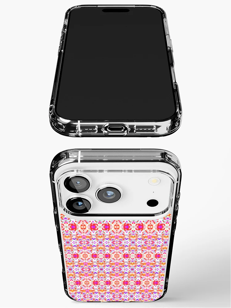 Thumbnail 3 of 5, iPhone Case, Colorfull Honeycomb pattern designed and sold by Work of art Shop.