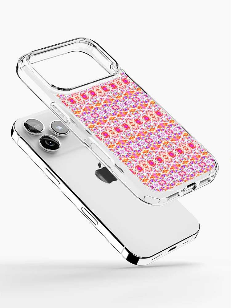 Thumbnail 2 of 5, iPhone Case, Colorfull Honeycomb pattern designed and sold by Work of art Shop.