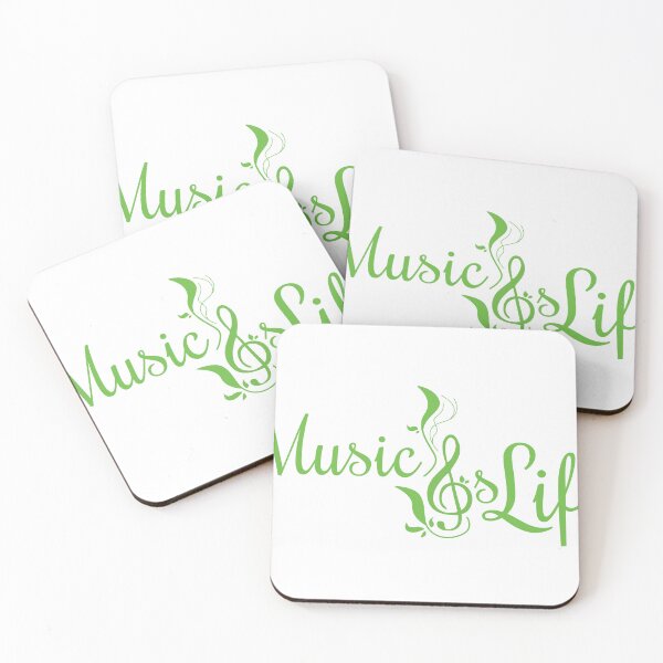 Item preview, Music and life, green nature designed and sold by Degiab.