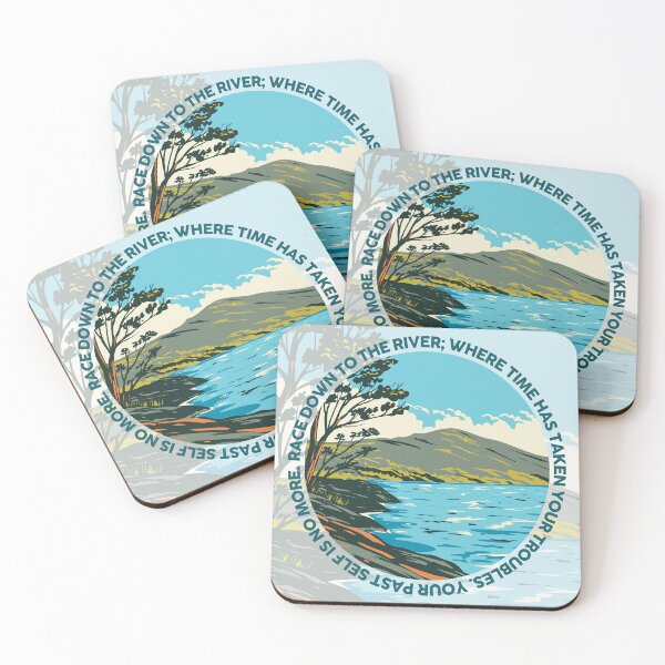Item preview, Race down to the river; where time has taken your troubles- Inveruglas designed and sold by studioarchive.
