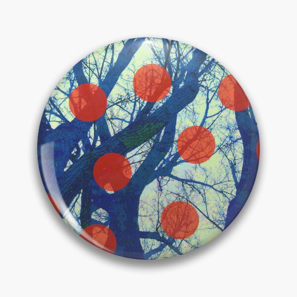 Item preview, Blue Trees 2 with Red Dottes "Nature Photography" designed and sold by Istvan Ocztos.