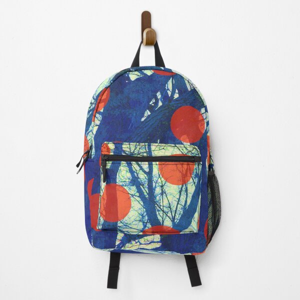 Item preview, Blue Trees 2 with Red Dottes "Nature Photography" designed and sold by Istvan Ocztos.