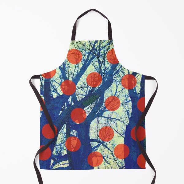 Item preview, Blue Trees 2 with Red Dottes "Nature Photography" designed and sold by Istvan Ocztos.