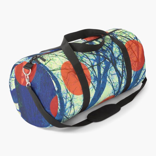 Item preview, Blue Trees 2 with Red Dottes "Nature Photography" designed and sold by Istvan Ocztos.