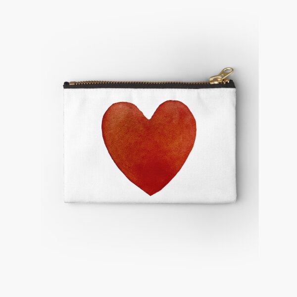 Item preview, Heart red big a watercolor illustration isolated  designed and sold by Yana Mustafina | Boho Soulful Designs.