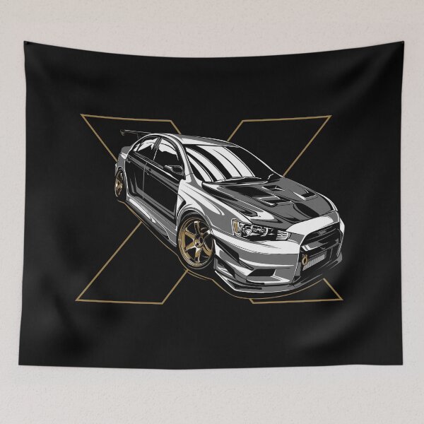 Item preview, Lancer Evo X Mitsubishi Rally Racing Car  designed and sold by halleinstyle.