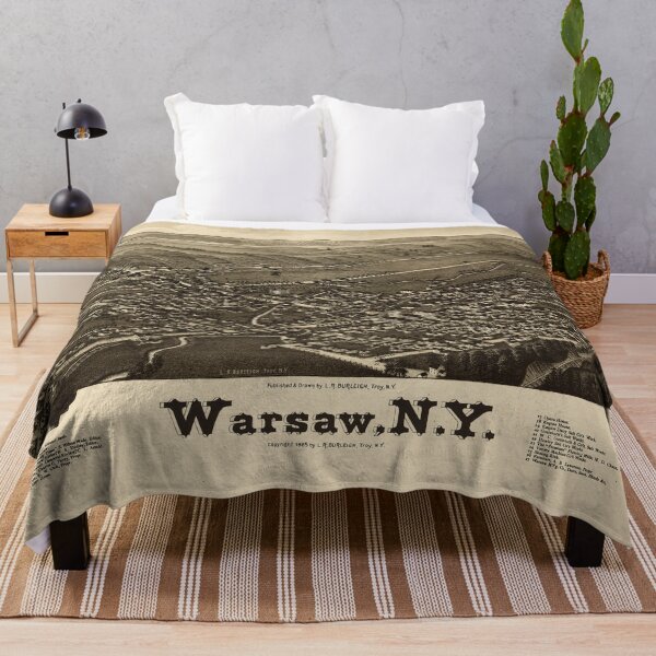 Item preview, Warsaw, New York (1885) designed and sold by allhistory.