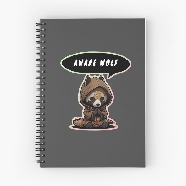 Item preview, Aware Wolf designed and sold by ehartstudio.