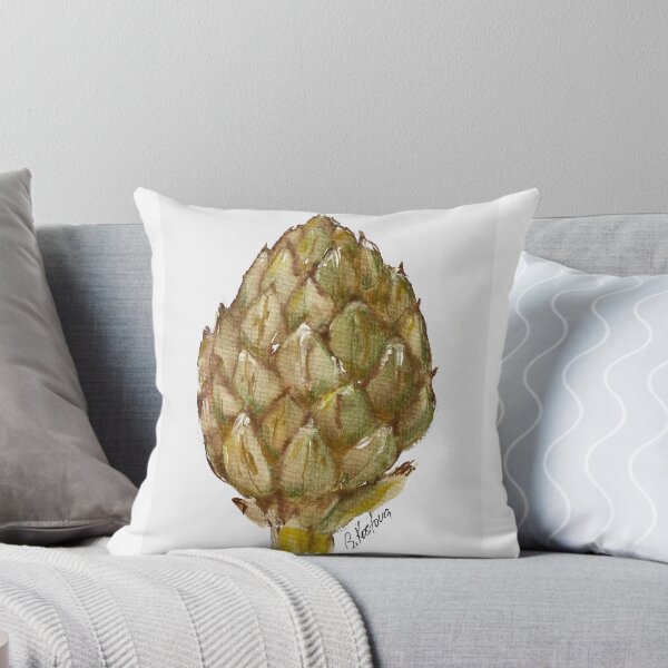 Item preview, Cute Artichoke Watercolor Design designed and sold by GinaModernArt.