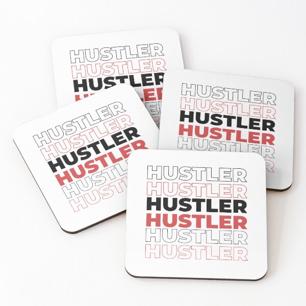 Item preview, Hustler Words for workers/bosses motivation board designed and sold by oohkeju.