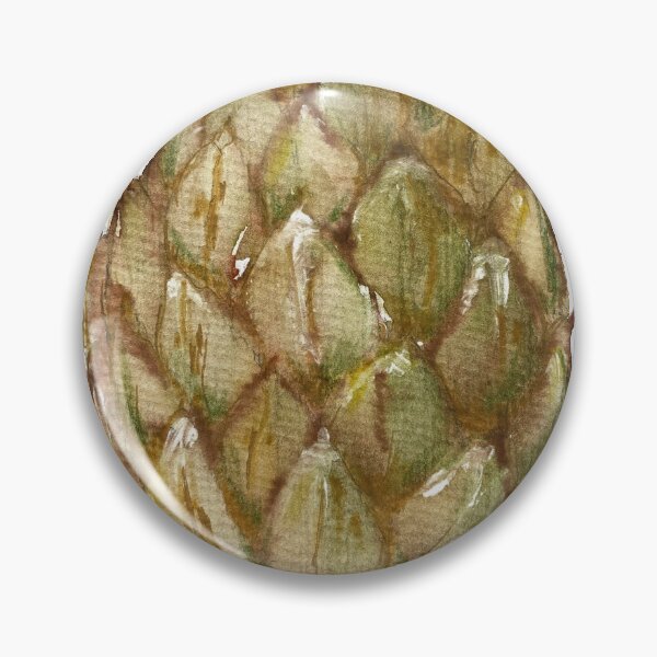 Item preview, Cute Artichoke Watercolor Design designed and sold by GinaModernArt.