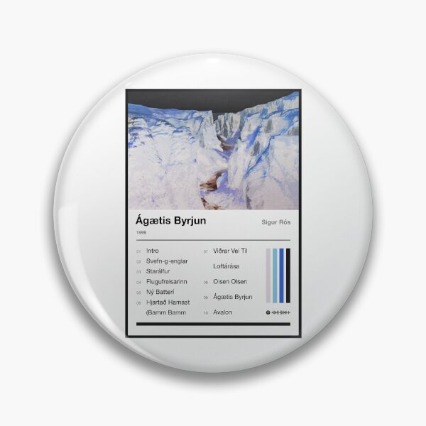 Item preview, Ágætis Byrjun Tracklist designed and sold by ScienceCorp.