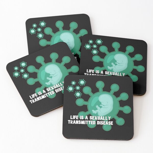 Item preview, Life is a sexually transmitted disease designed and sold by Weird Atlantic way .