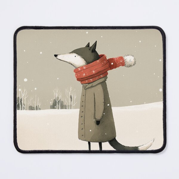 Item preview, Wolf in Snow designed and sold by NattyCorvus.