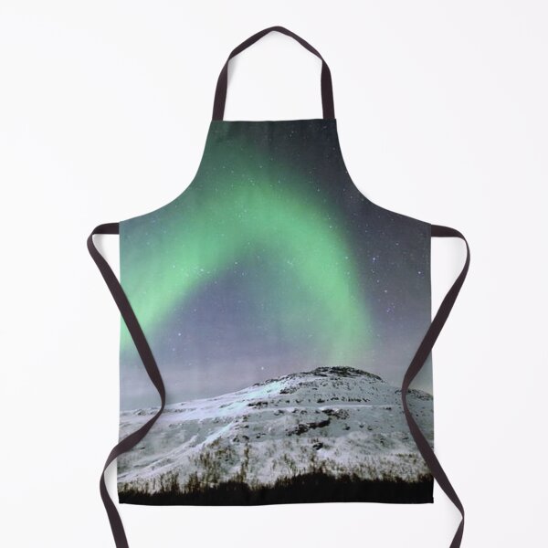 Item preview, northern lights - auroras above the mountains designed and sold by Durgaa D.