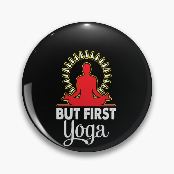Item preview, But First Yoga Fitness Yoga Instructor Meditation designed and sold by GrumpyDadCo.
