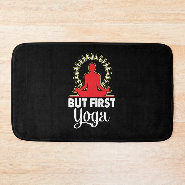 Item preview, But First Yoga Fitness Yoga Instructor Meditation designed and sold by GrumpyDadCo.