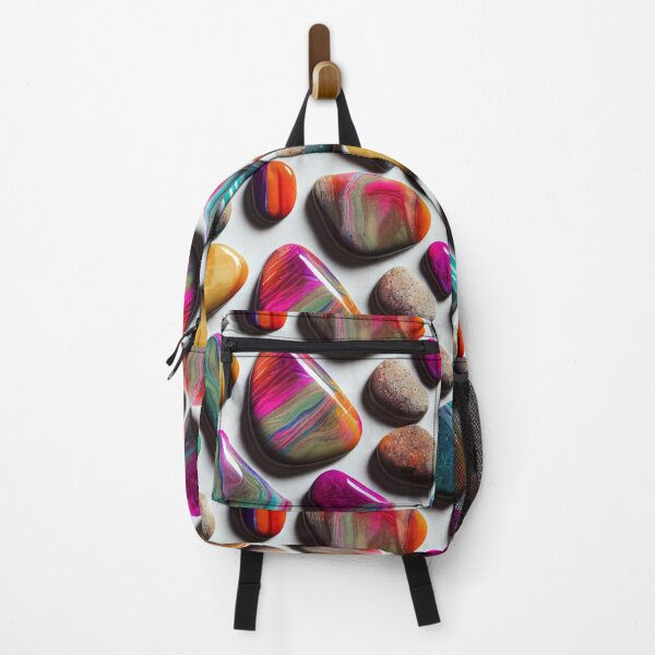 Item preview, Polished gemstones pebbles texture designed and sold by WilliamsonMedia.
