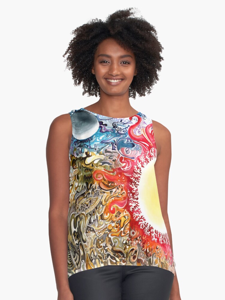 Item preview, Sleeveless Top designed and sold by dajson.