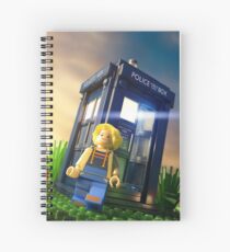 13th Doctor Minifig Spiral Notebook