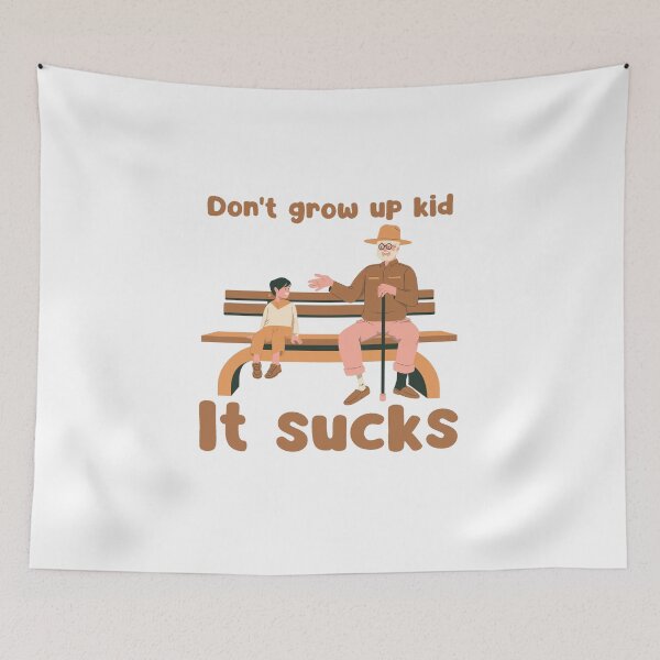 Item preview, Don't grow up kid designed and sold by PellSilversmith.
