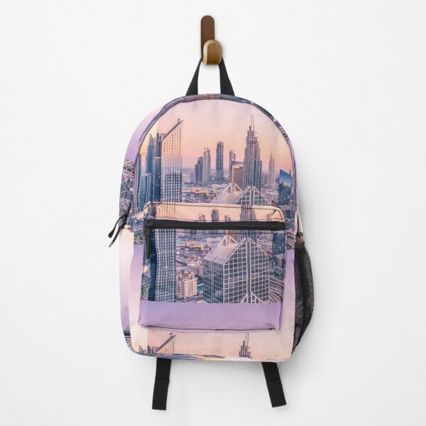 Item preview, Dubai, United Arab Emirates, City Skyline, Purple Sunset designed and sold by newburyboutique.