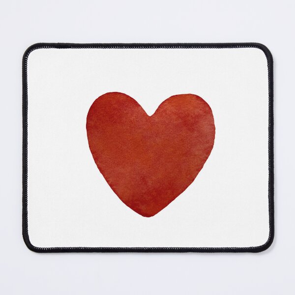Item preview, Deep red heart a watercolor illustration isolated designed and sold by Yana Mustafina | Boho Soulful Designs.