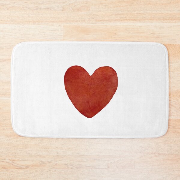 Item preview, Deep red heart a watercolor illustration isolated designed and sold by Yana Mustafina | Boho Soulful Designs.