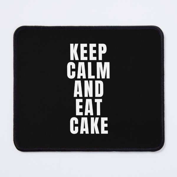 Item preview, Keep Calm And Eat Cake designed and sold by texteestore.