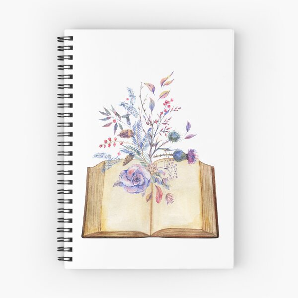 Item preview, Flowers Growing From Book designed and sold by ArtemisDesignss.