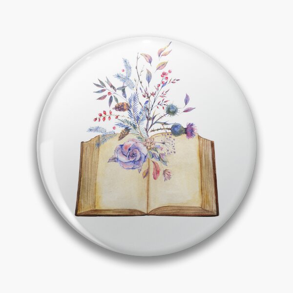 Item preview, Flowers Growing From Book designed and sold by ArtemisDesignss.