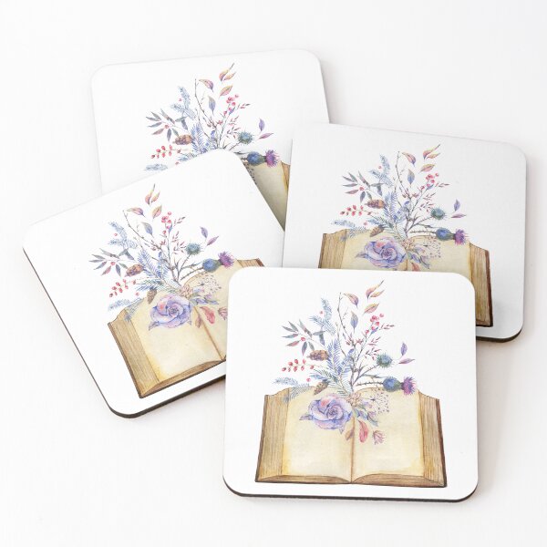 Item preview, Flowers Growing From Book designed and sold by ArtemisDesignss.