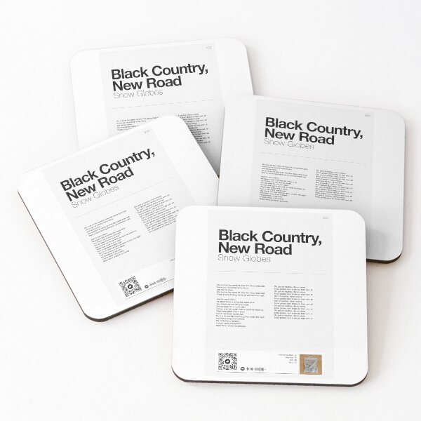 Item preview, SNOW GLOBES ✅ Black Country New Road poster designed and sold by ScienceCorp.