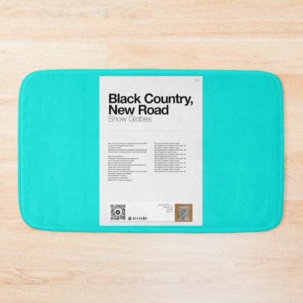 Item preview, SNOW GLOBES ✅ Black Country New Road poster designed and sold by ScienceCorp.