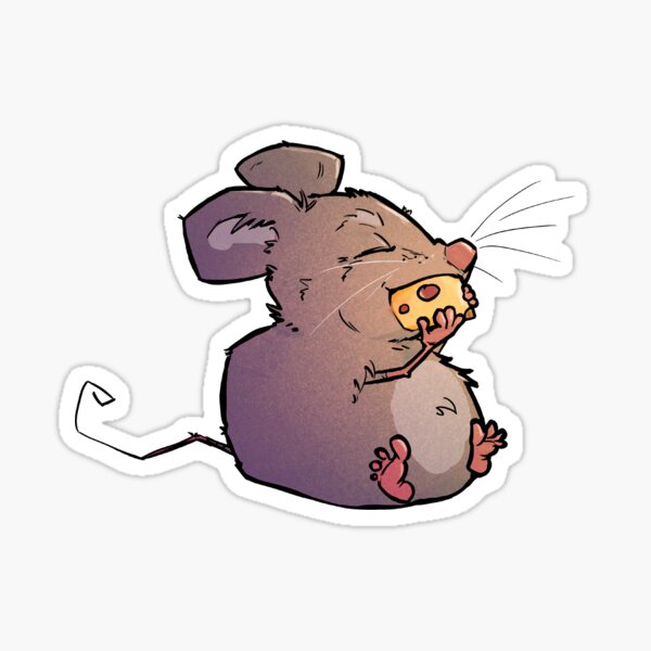 Happy mouse Sticker