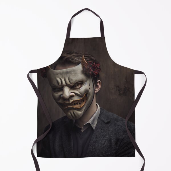 Item preview, Businessman with an Evil Mask Digital Painting designed and sold by CodeAndColors.
