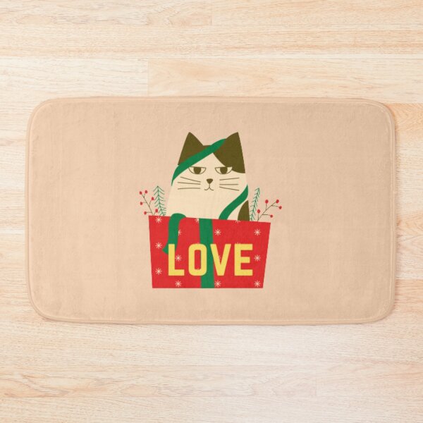 Item preview, Meowy Catmas Cat Christmas Tree Xmas Girls Boys Funny Santa designed and sold by R&C.