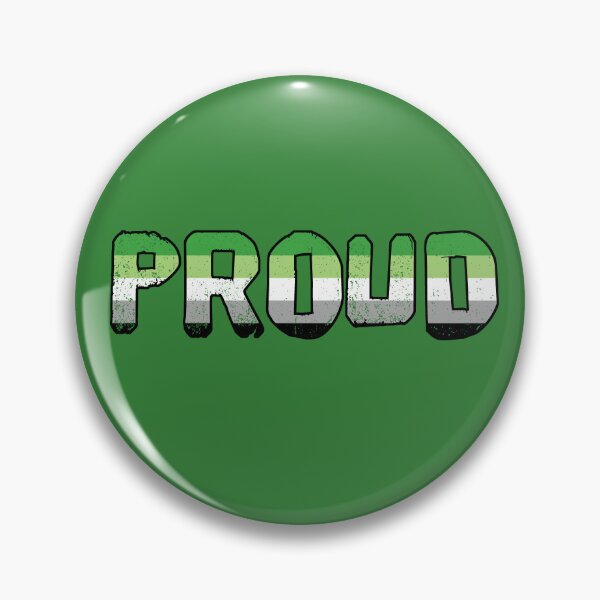 Item preview, PROUD aromantic flag LGBTQIAA designed and sold by incurablehippie.
