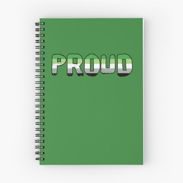 Item preview, PROUD aromantic flag LGBTQIAA designed and sold by incurablehippie.